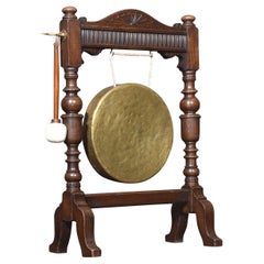 Antique Oak dinner gong