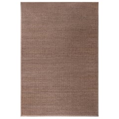 Tapis contemporain en abaca Brown de Doris Leslie Blau