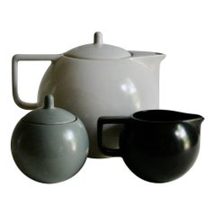 Retro Vignelli Designs Sasaki Colorstone Tea Set