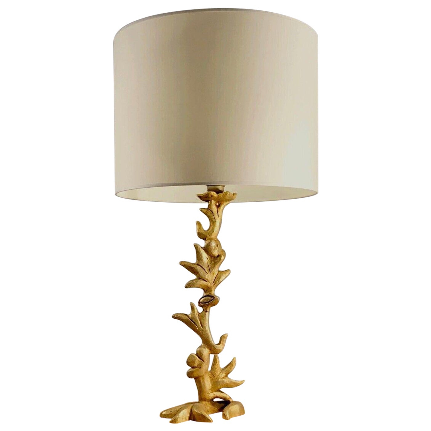 A POST-MODERN Sculptural TABLE LAMP by GEORGES MATHIAS, FONDICA, France 1980-90 For Sale