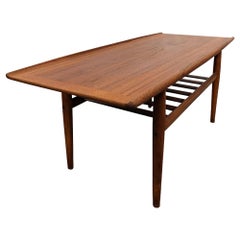 Grete Jalk Teak Coffee Table - 082360 Vintage Danish Mid Century 