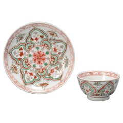 Antique Famille Verte Kangxi Period Tea Bowl SE Asia Chinese Porcelain