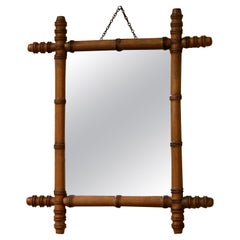 Antique Circa 1870 Country French Mirror