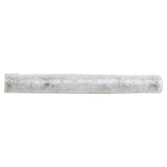 Atemberaubende Mid-Century Hillebrand Leuchten Long Linear Slumped Glass Sconce