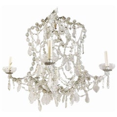 1920’s Fench Crystals Chandelier