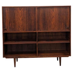 Rosewood Credenza / Cabinet - 082359 Vintage Danish Mid Century 