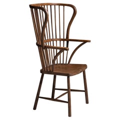 Ash & Elm Spindleback Chair, England circa 1890