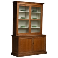 Oak Bookcase, France circa 1900