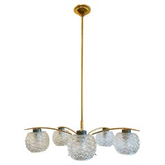 5-Light Midcentury Modern Fixture