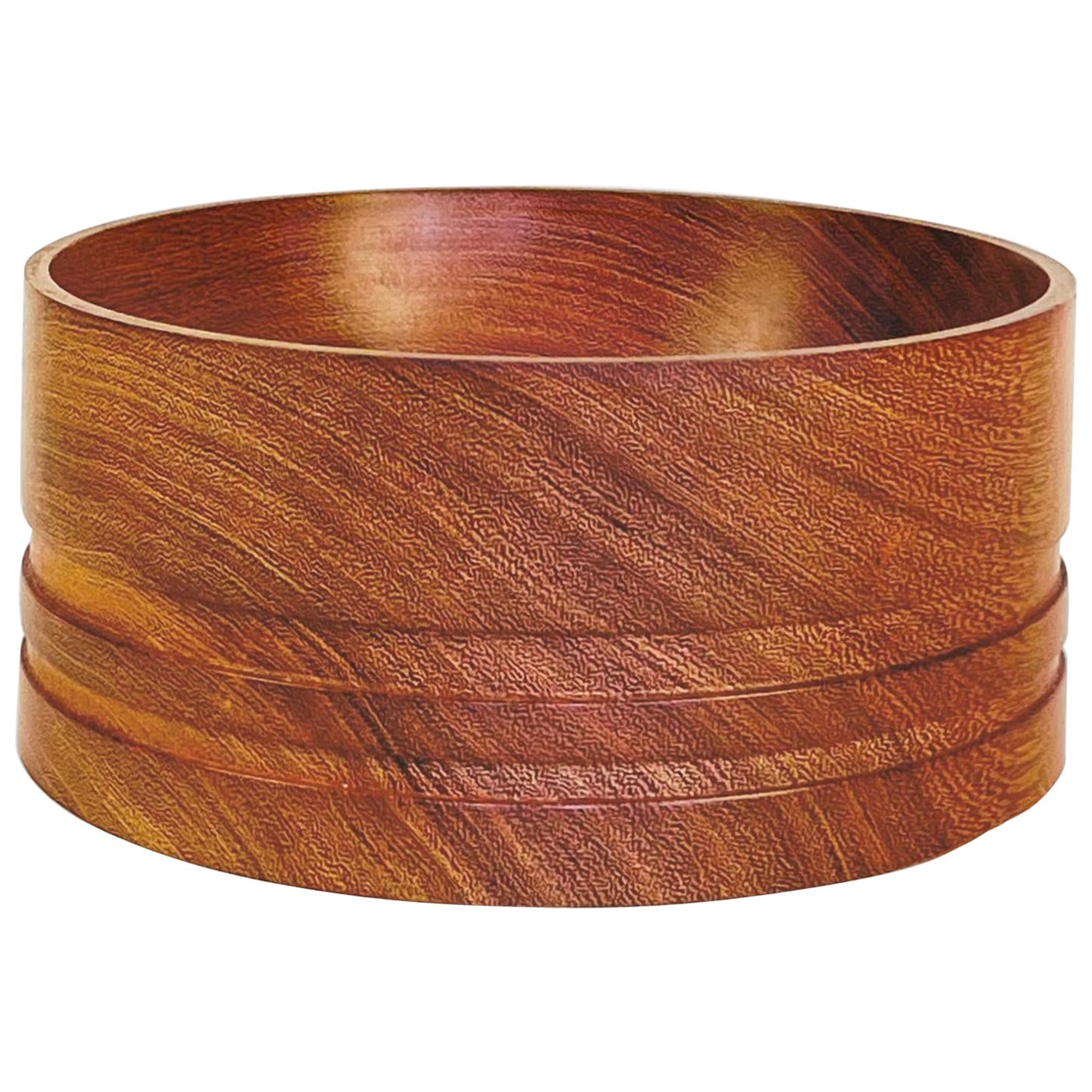 Hand Turned Wooden Bowl by Alta Pampa, Argentina For Sale