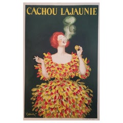 Affiche française d'origine, Cachou Lajaunie Cappiello, 1930