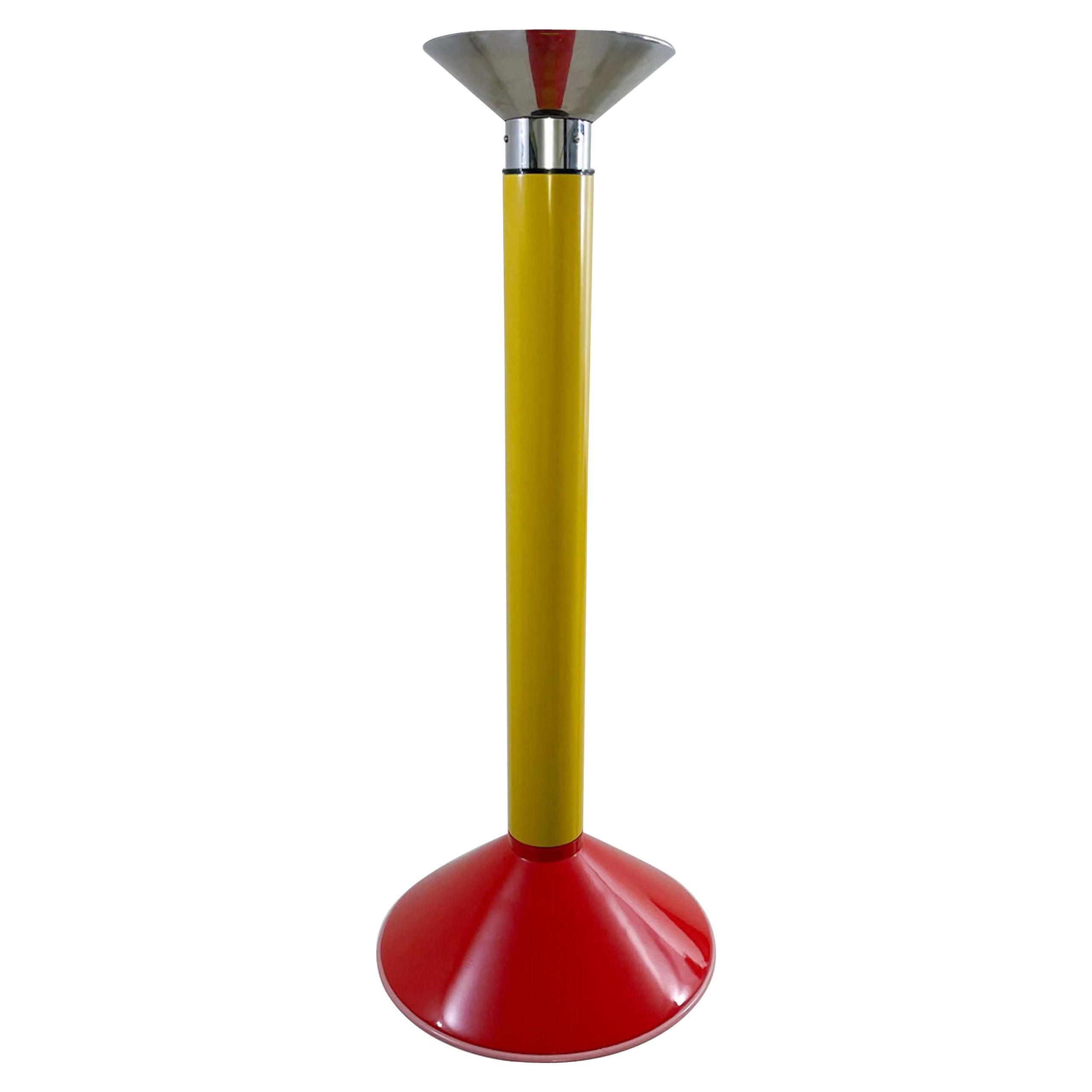 Memphis Suspension, Red Yellow and Pink, Italy, 1980s For Sale