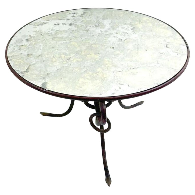 Art Deco Coffee Table attributed to René Drouet, 1940s, France