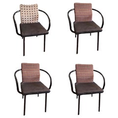 Post Modern "Mandarin" Chairs by Ettore Sottsass for Knoll, Set of 4