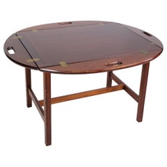 Butler-Tisch aus Mahagoni im dänischen Design aus dem Jahr 1950