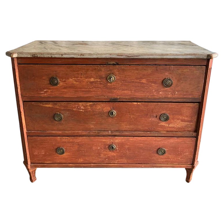 Gustavian Commode For Sale