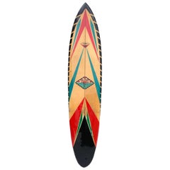 Vintage 1980er Mike Hynson's persönliches Yater Endless Summer Surfboard 