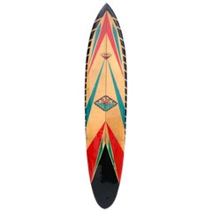 Vintage 1980s Mike Hynson’s personal Yater Endless Summer Surfboard 