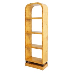 Etagere in legno di rovere Art Deco