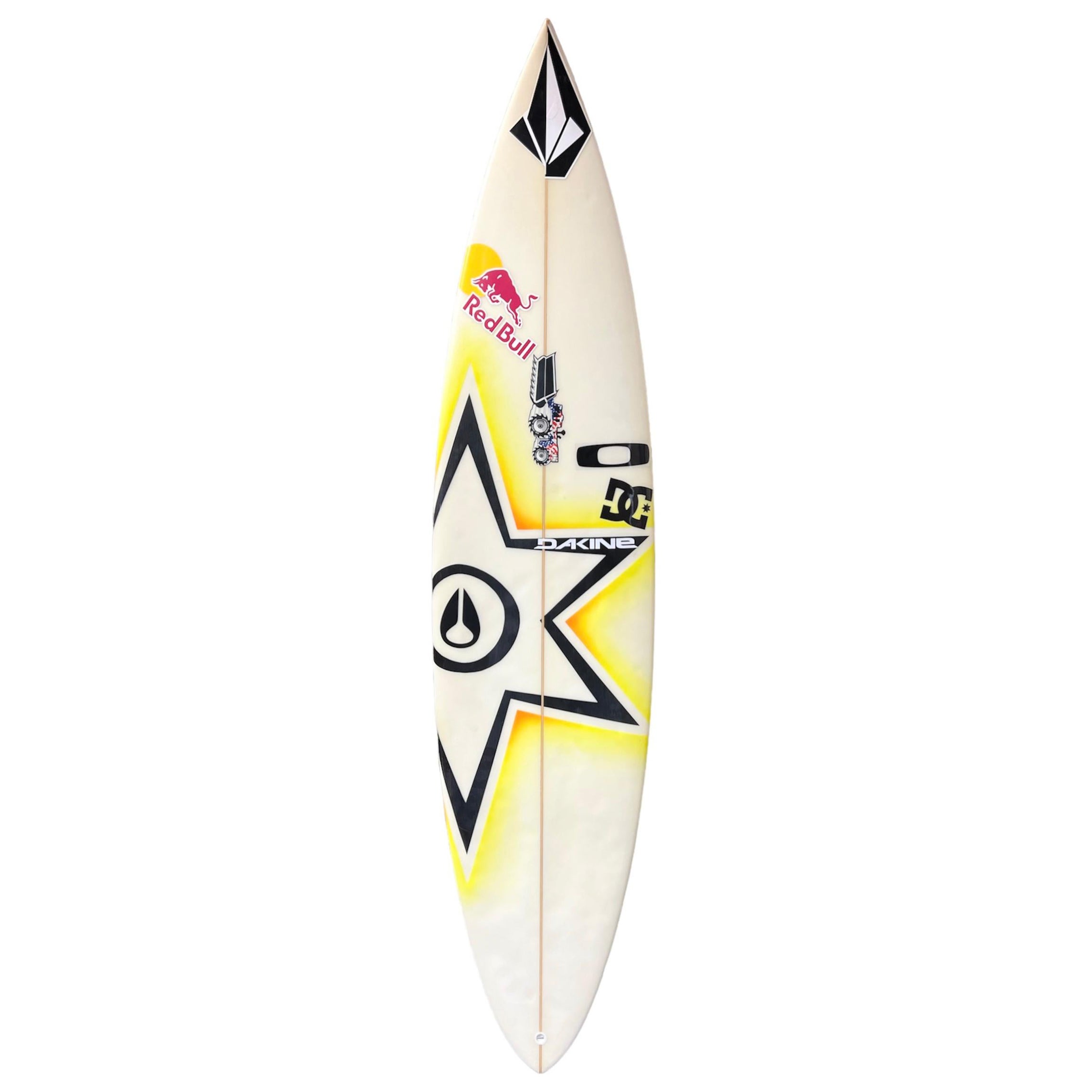 Champion Surfer Bruce Iron’s personal surfboard by JS Industries