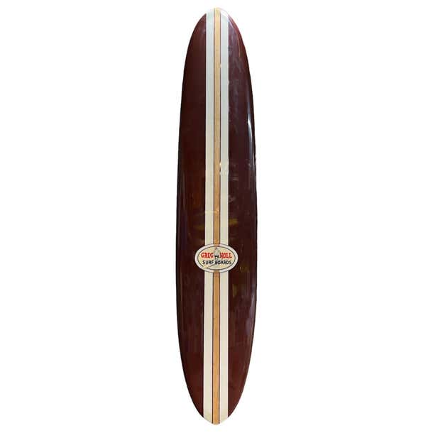 T Band Stringer 1960s Vintage Greg Noll “Beach Break” longboard For Sale at 1stDibs
