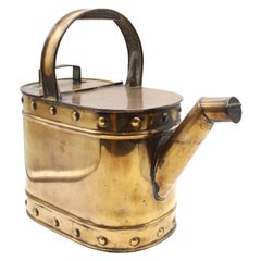 Circa 1880 Chinese Export Brass Watering Can