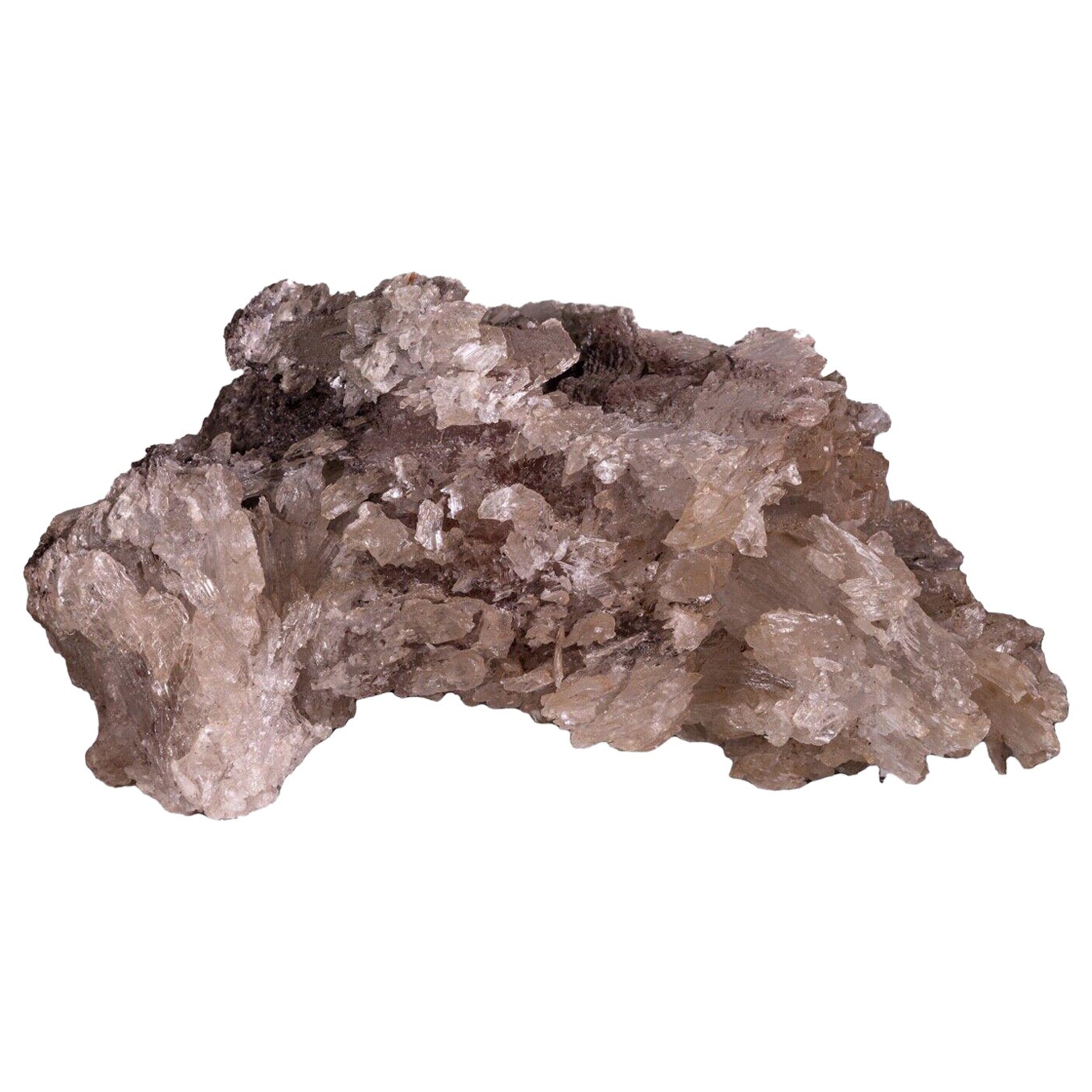 Desert Crystal Gypsum Geode Vintage Mineral Specimen For Sale