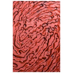 Plus Object Glass Wall Panel "Fingerprint Relief"