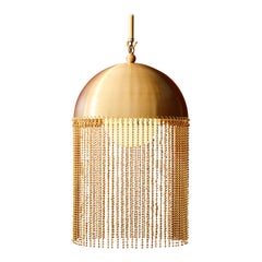 Retro Durbar Jung Ceiling Pendant 12 / Satin Brass by INDO-