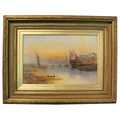 1879 Sunrise Painting by Claude Harrison