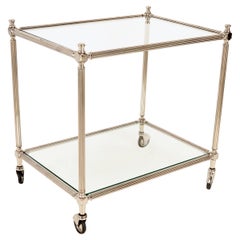 Italian Silver Cocktail Cart