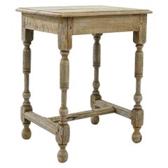 Antique 19th Century French Wooden Side Table