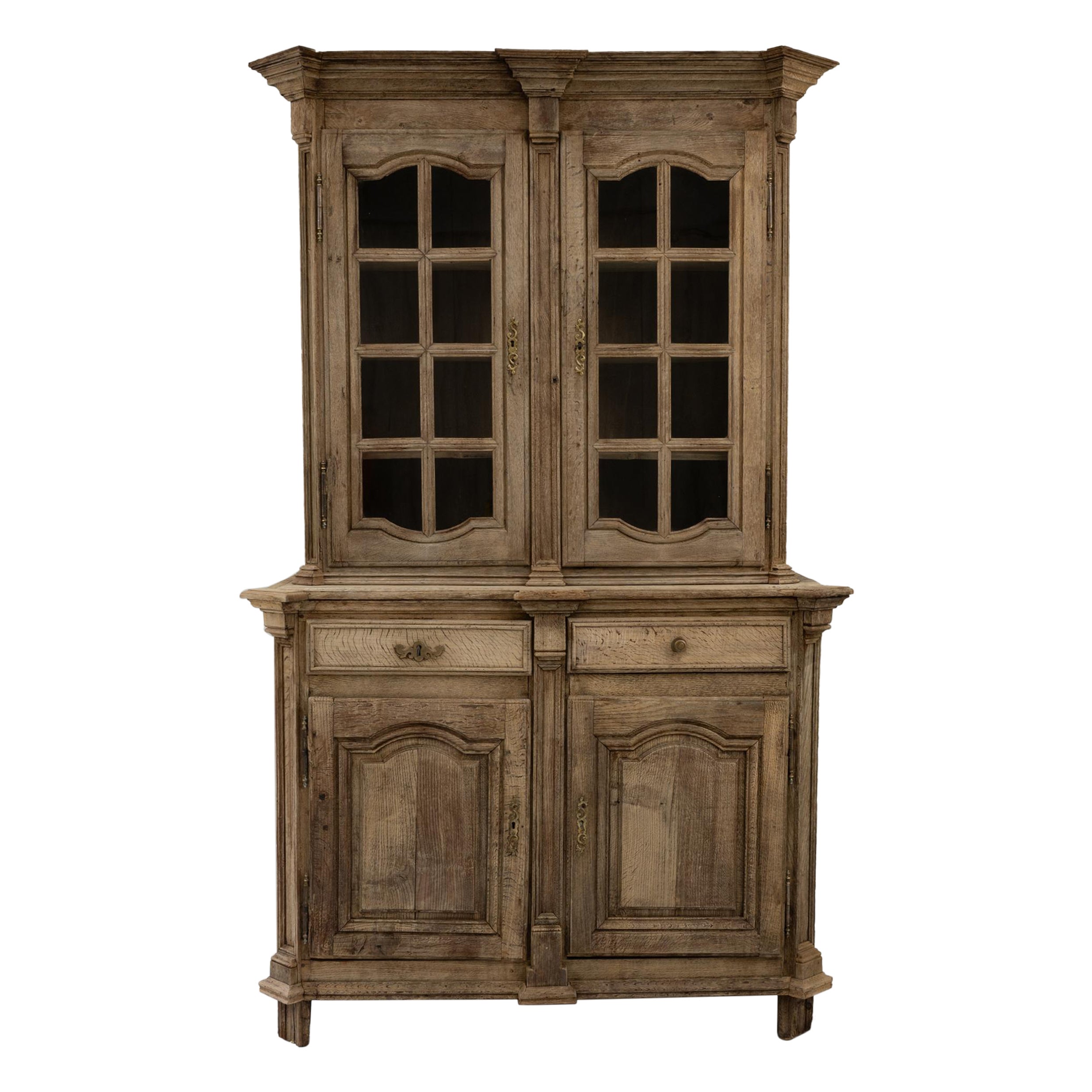 Early 19th Century French Wooden Vitrine  For Sale
