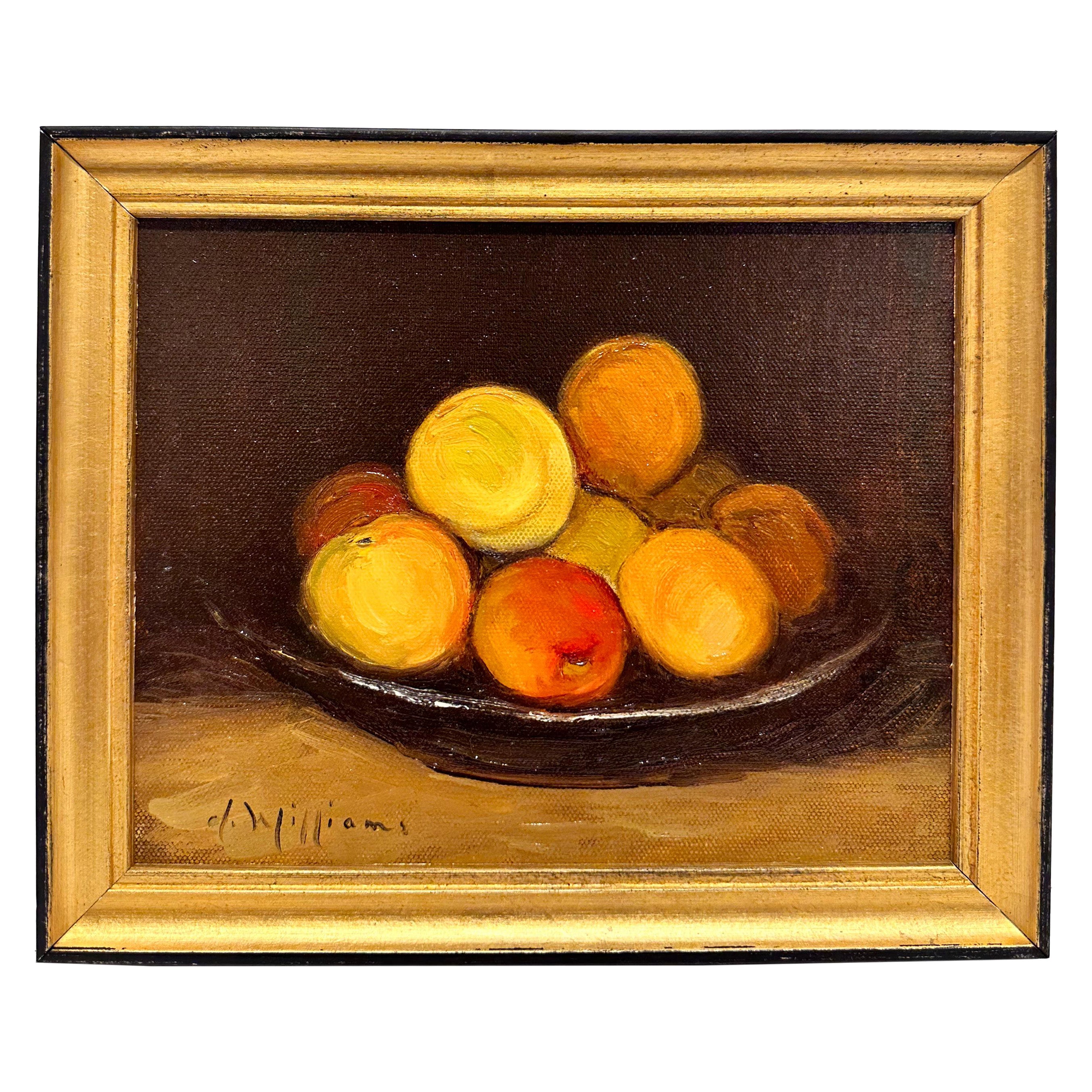 Apricots, Oil Painting For Sale