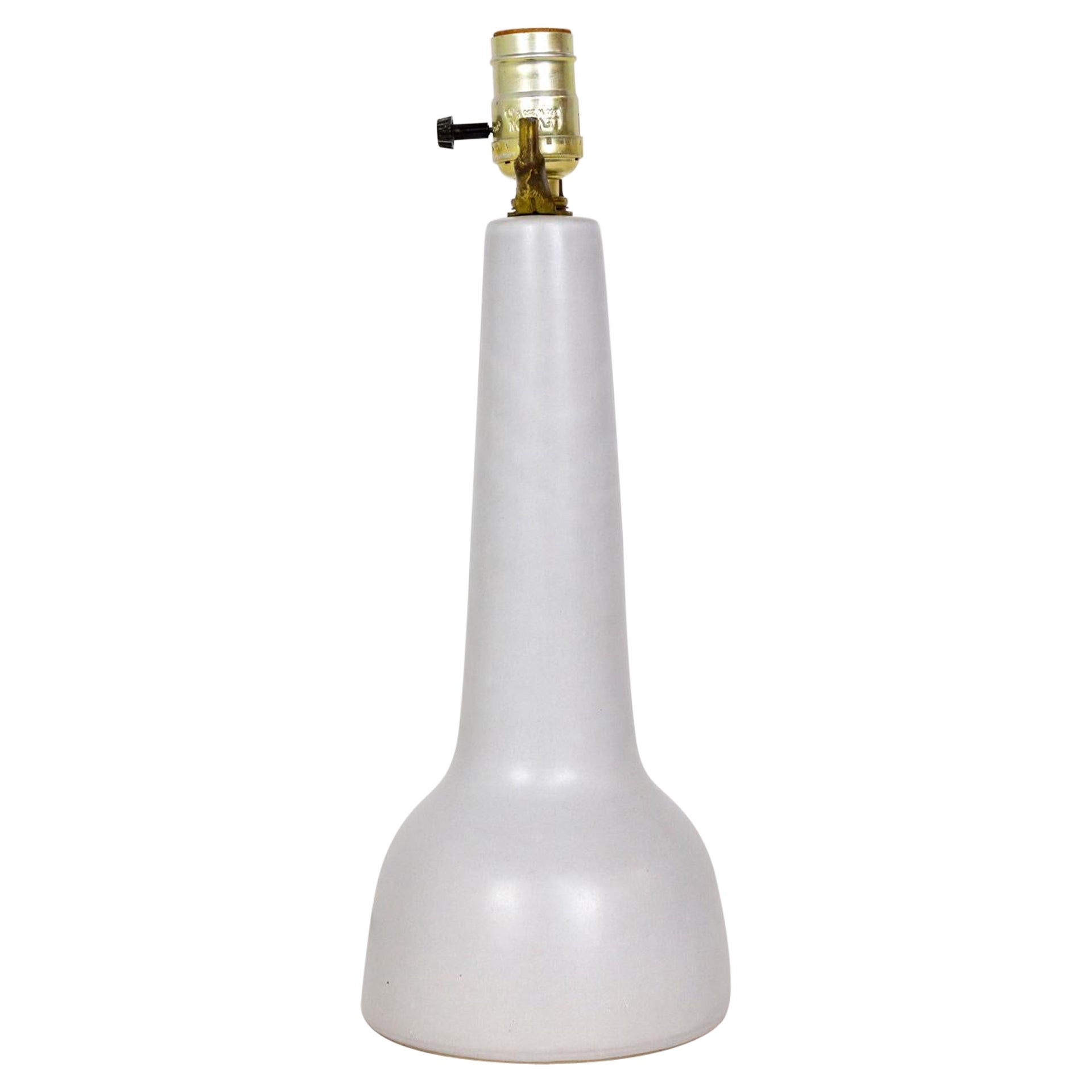 Jane & Gordon Martz Ivory Ceramic Table Lamp For Sale
