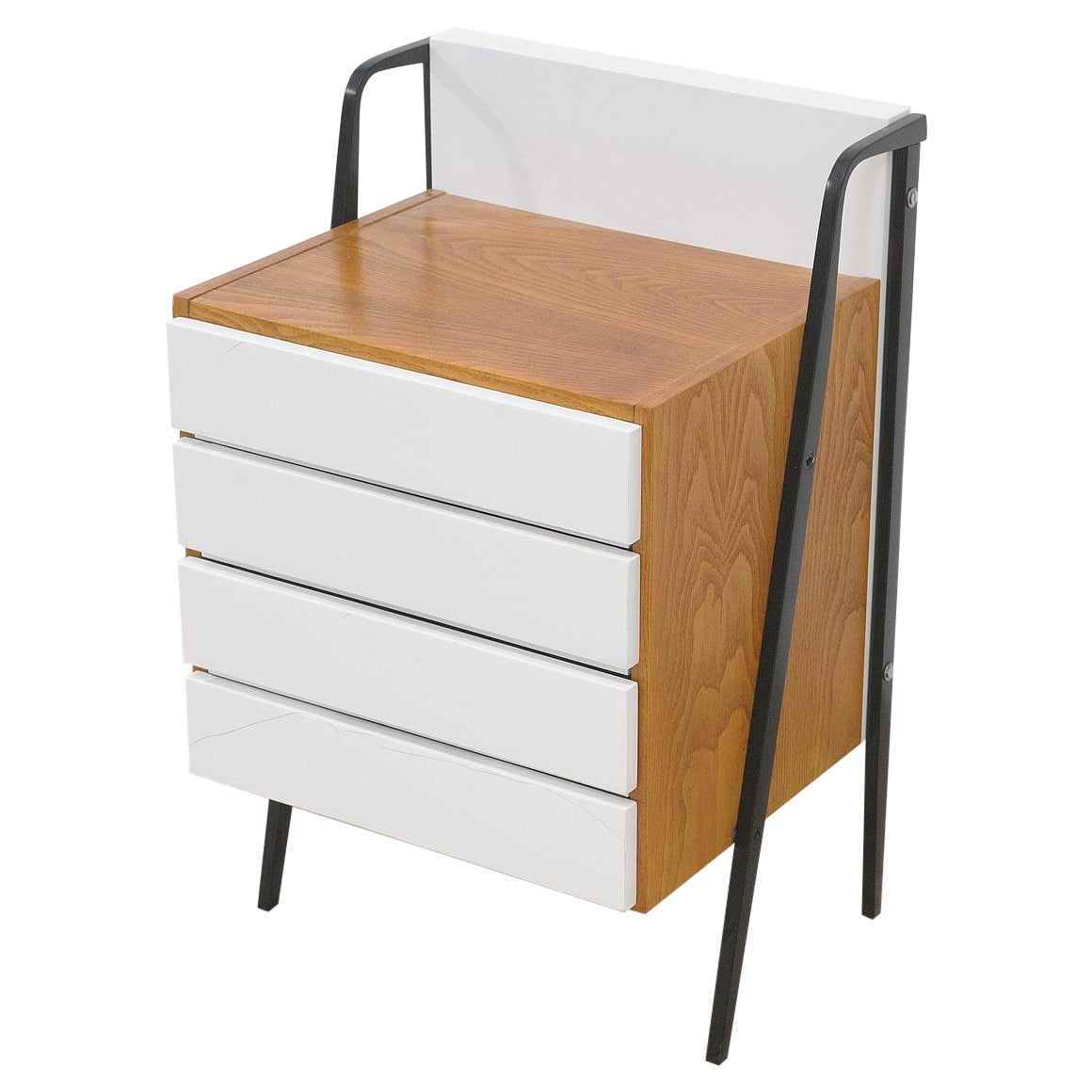 Fully restored midcentury chest of drawers by Tatra nabytok, 1960’s For Sale