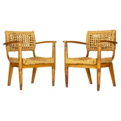 Audoux Minet French armchairs for Vibo