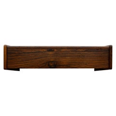 Danish Mid-Century Modern Rosewood Floating Nightstand/Shelf 