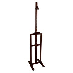 Antique Mahogany Easel 