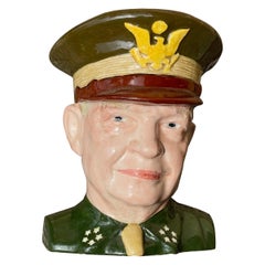 Vintage Dwight D. Eisenhower Barrington Toby Jug, Limited Edition