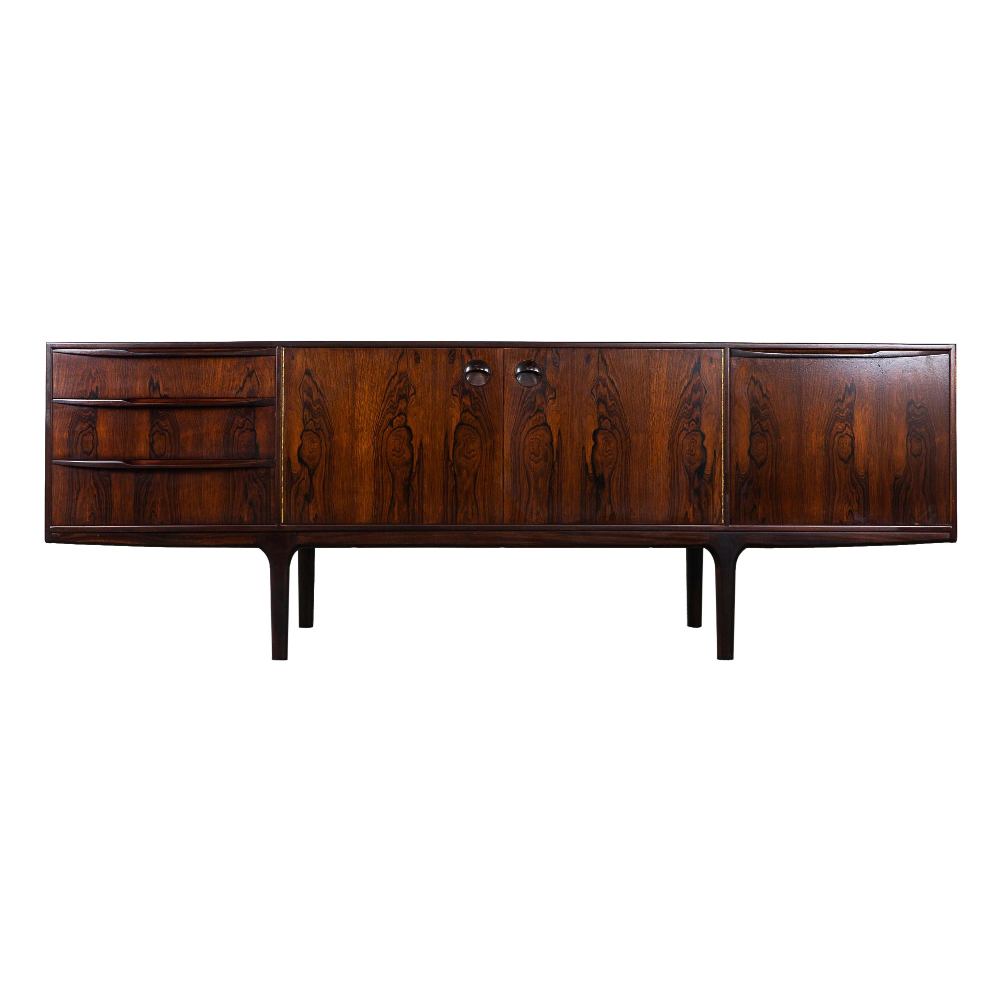 Mid-Century Modern Rosewood Sideboard by McIntosh