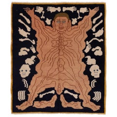 Tibetischer Vintage-Teppich