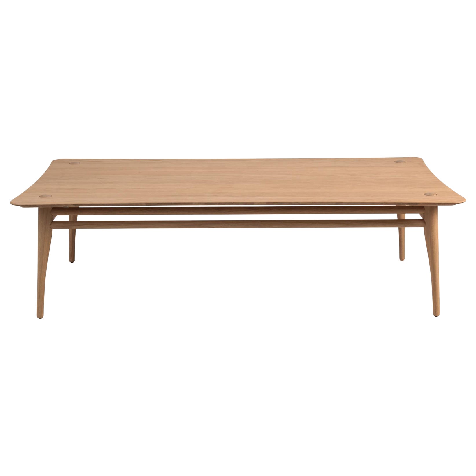 Oak Oak - table basse en chêne massif - rectangle 120x60cm en vente