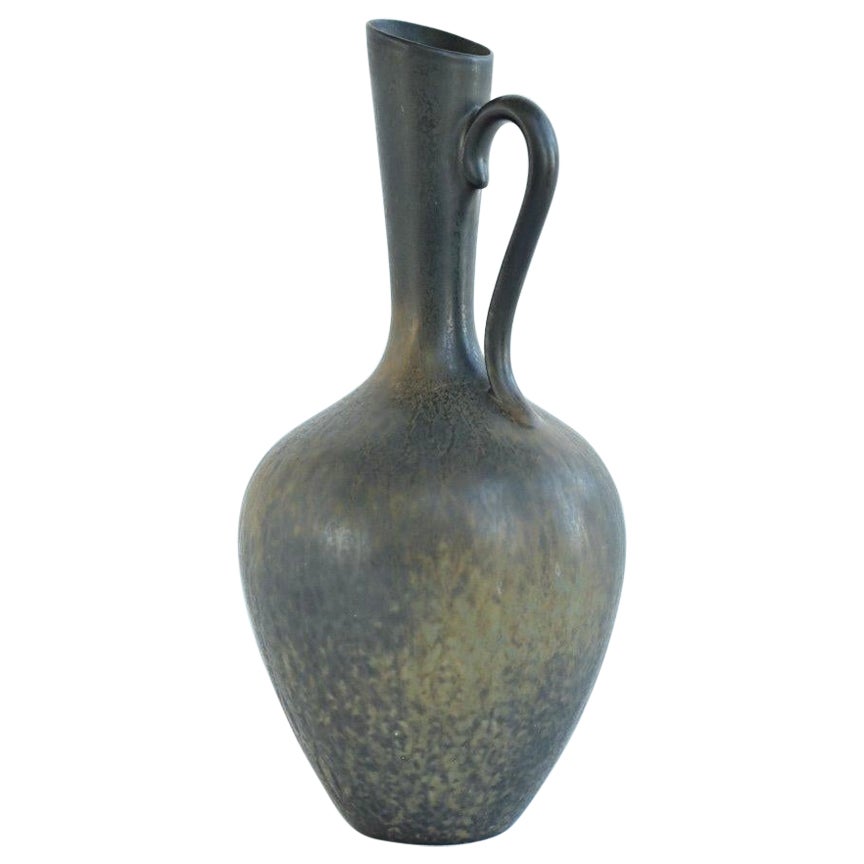 Gunnar Nylund Stoneware Vase, Rörstrand Sweden 1950s