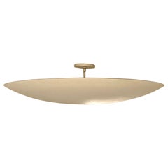 Esther & Gross Wood 1950s Design Ceiling Saucer Lamp MoMA NY by Nova Lighting