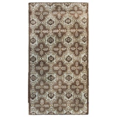 Retro Turkish Oushak Rug