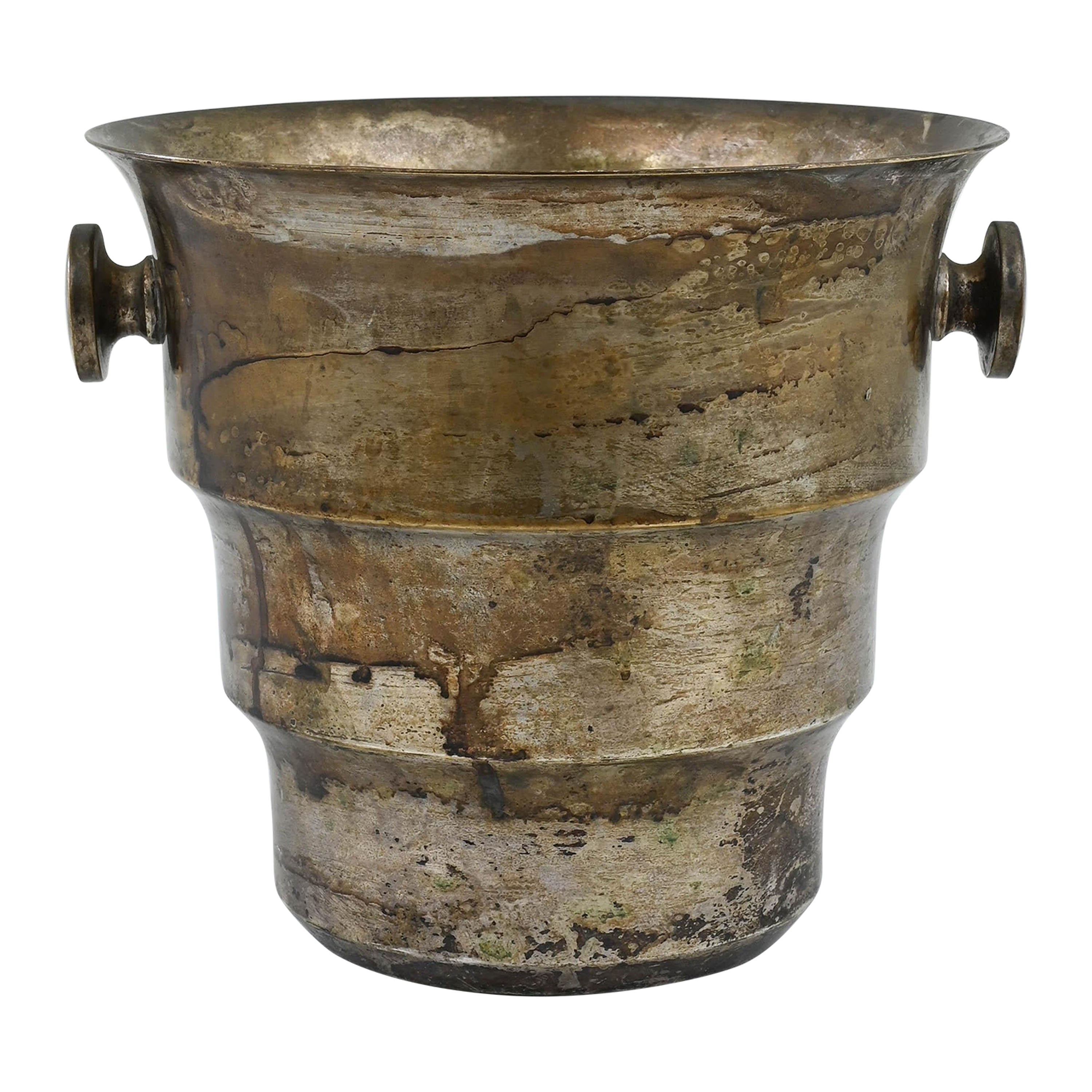 20th Century French Silver-Plated Ice Bucket