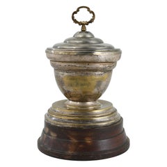 Vintage Belgian Brass Trophy Cup