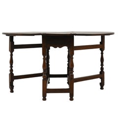 Antique English Drop Leaf Table