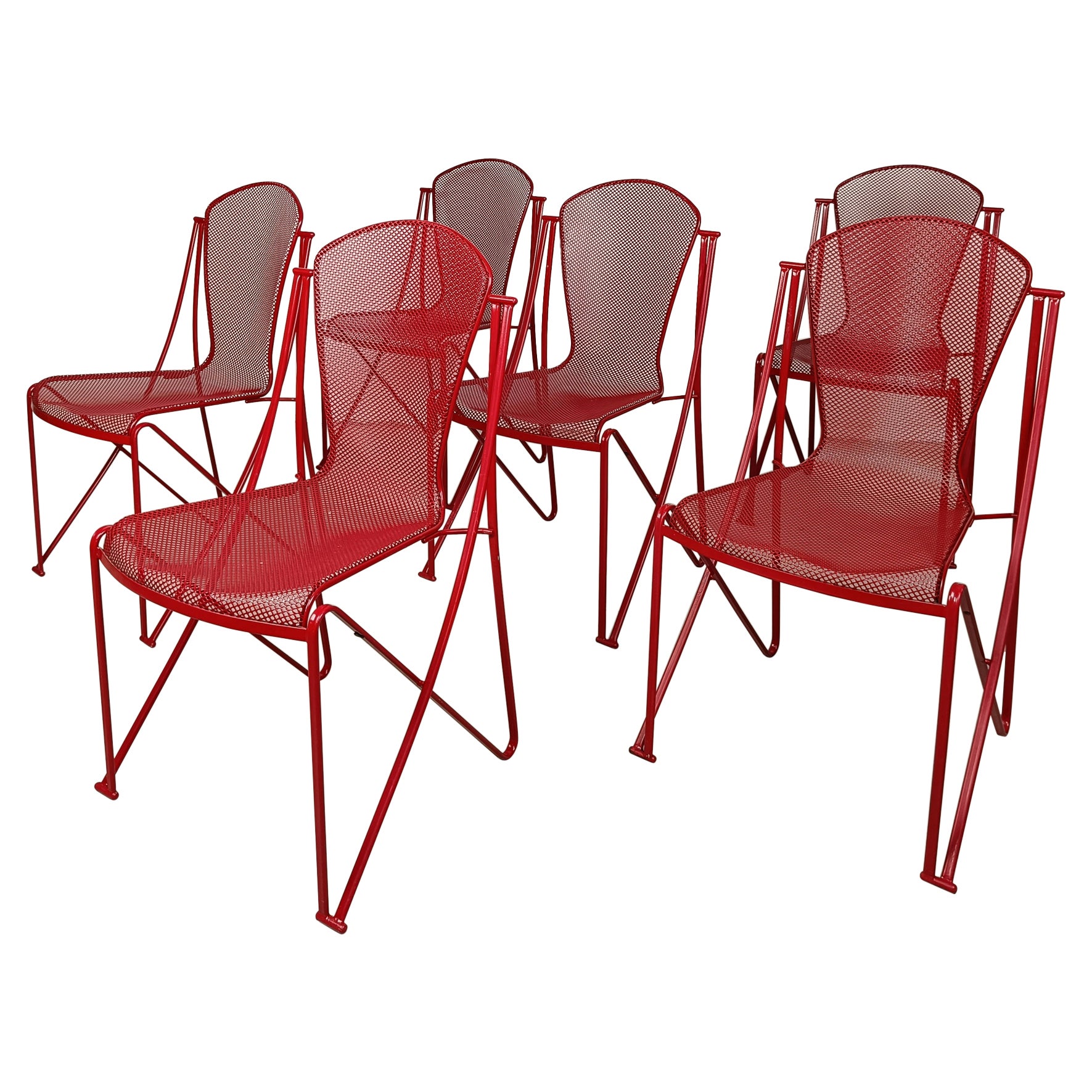 Postmoderne Stühle für den Außenbereich entworfen von Oscar Tusquets Blanca für Aleph-Driade 